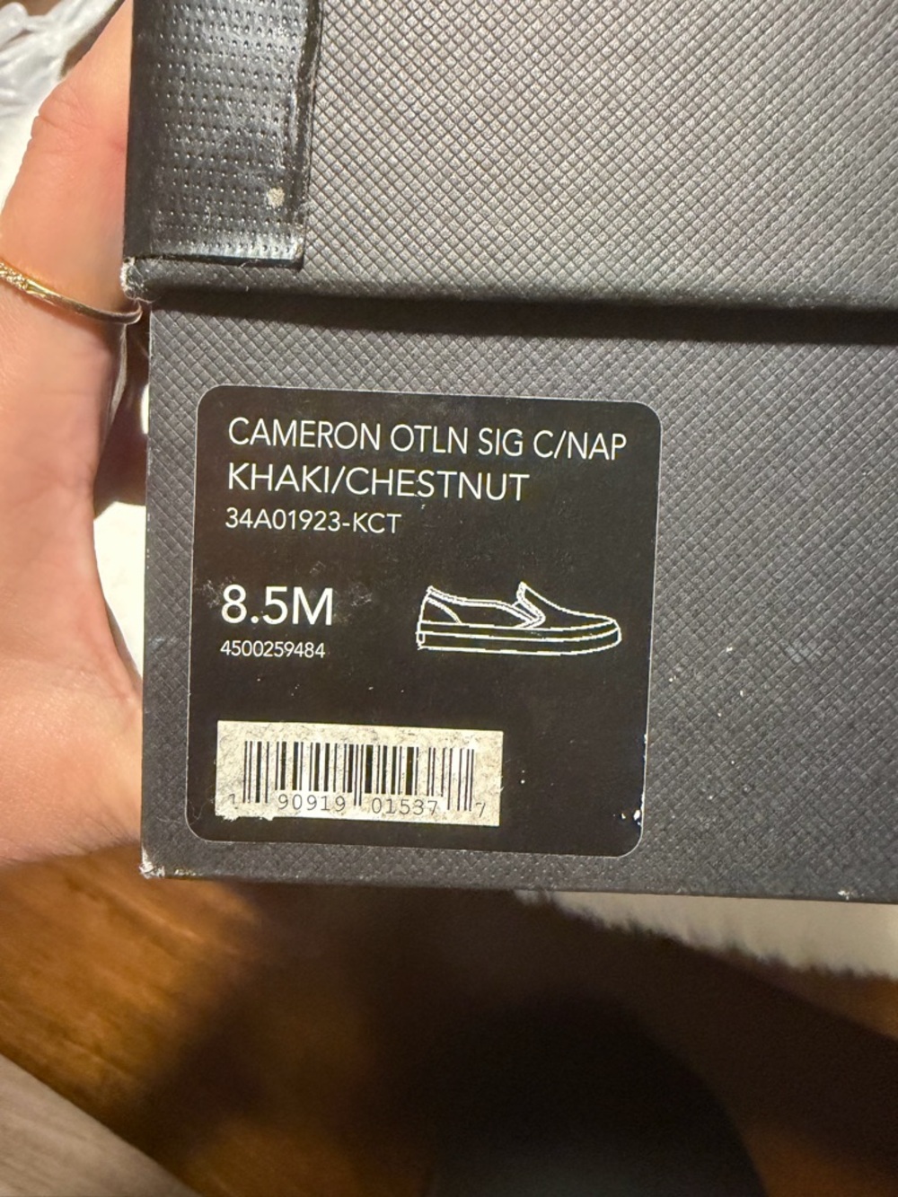 Coach Cameron Slip-On Sneakers Khaki/Chestnut